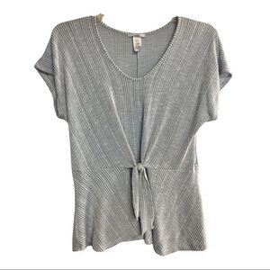 ‎ACEMI, Blue & White stripe top.XS